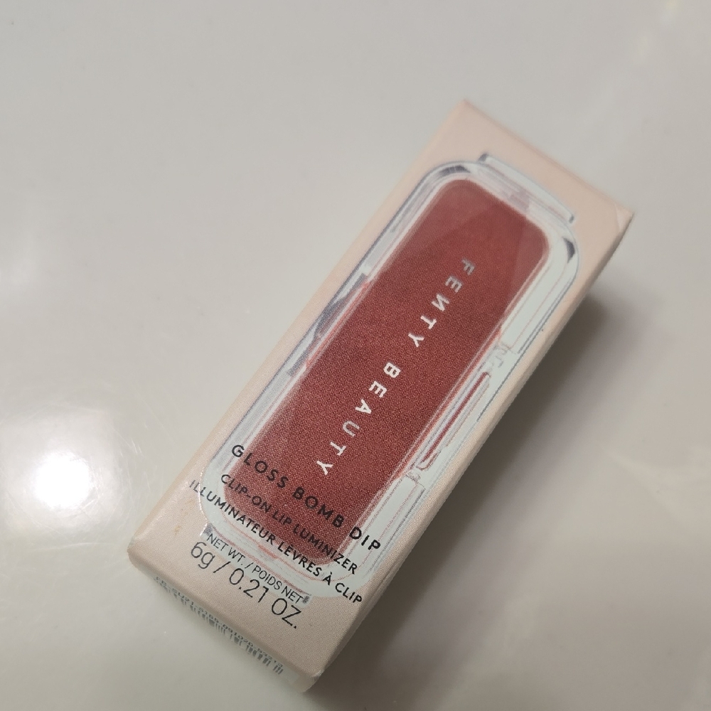 Fenty Beauty Gloss Bomb Dip in Shimmering Rose